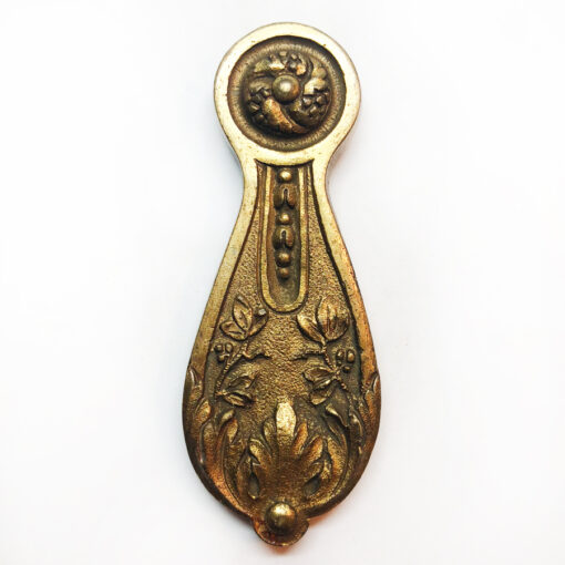 Antique Brass Ormolu Hidden Door Escutcheon Keyhole Cover - Scranton ...