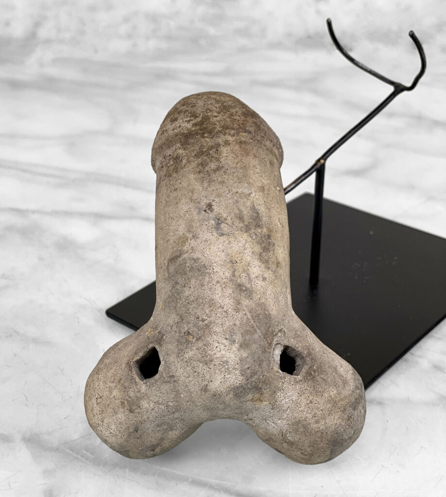 Vintage Pre-Columbian Stone Phallus Art Sculpture - Scranton Antiques