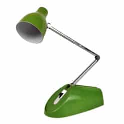 Mid-Century Avocado Green Articulating Library Desk Lamp