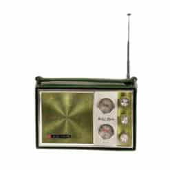 Vintage Avocado Green Wilson De Luxe Transistor AM/FM Radio