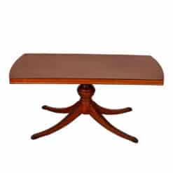 Vintage Georgian Mahogany Pedestal Cocktail Side Table