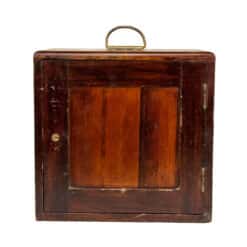 Antique Traditional Pine Square Machinist Chest Tool Box