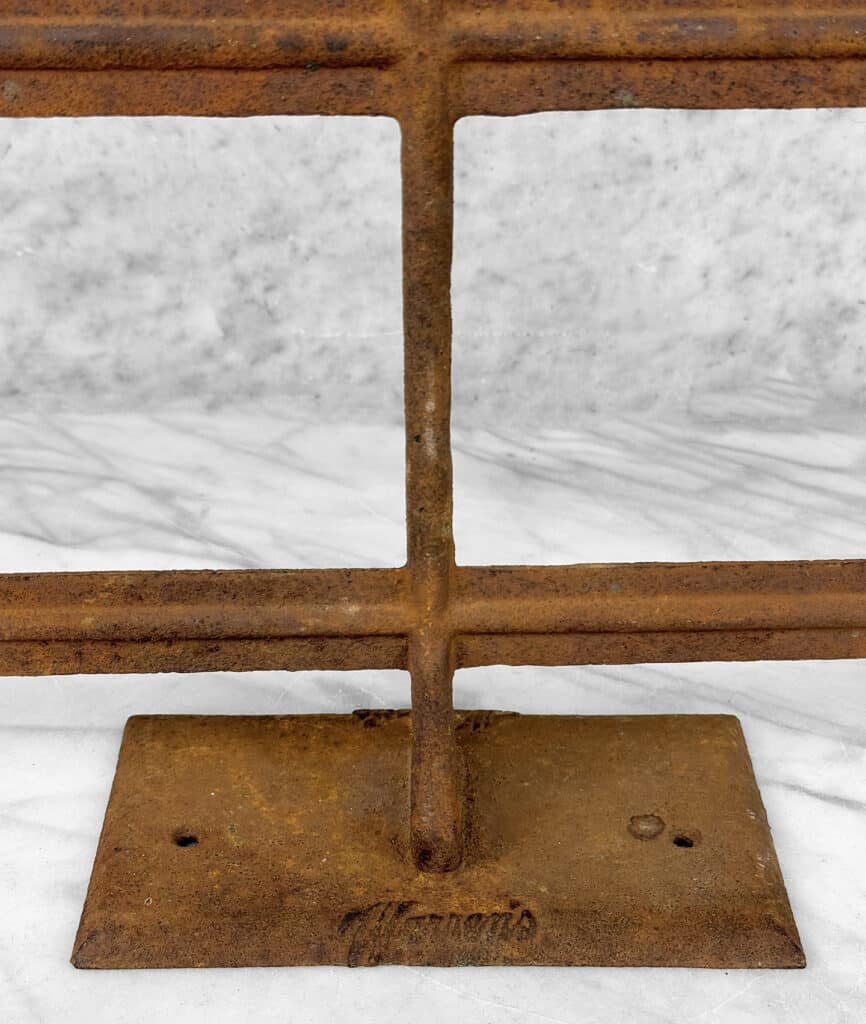 Antique Primitive General Store Warren’s Cast Iron Display Rack ...
