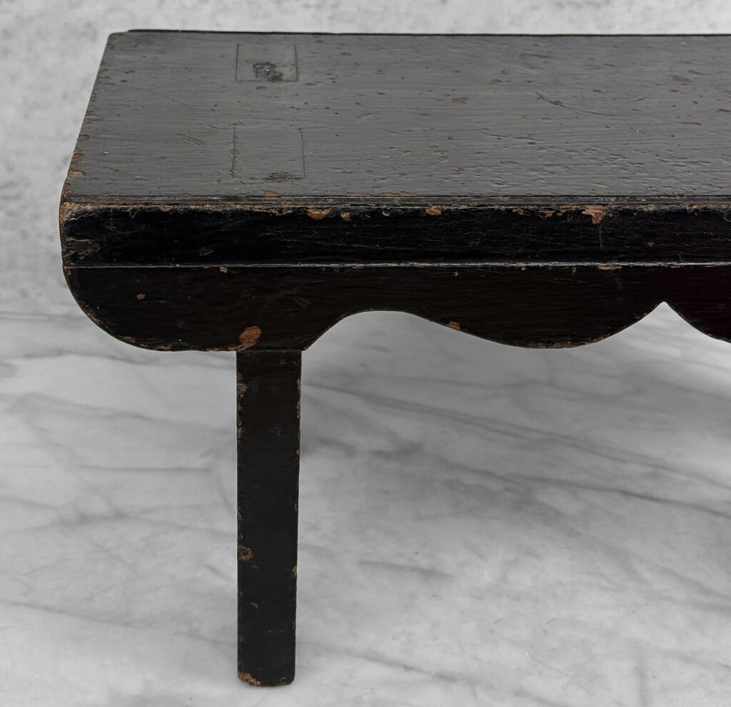 Antique Primitive Farmhouse Black Oak Milking Foot Stool – Scranton ...