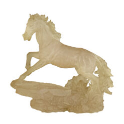Vintage 15" Italian Equestrian Horse Resin Sculpture