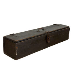 Antique 29" Farmhouse Wood Machinist Chest Tool Storage Box