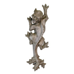 Victorian Architectural Style Large Gargoyle Outdoor Wall Hanging Sculpture - 32"